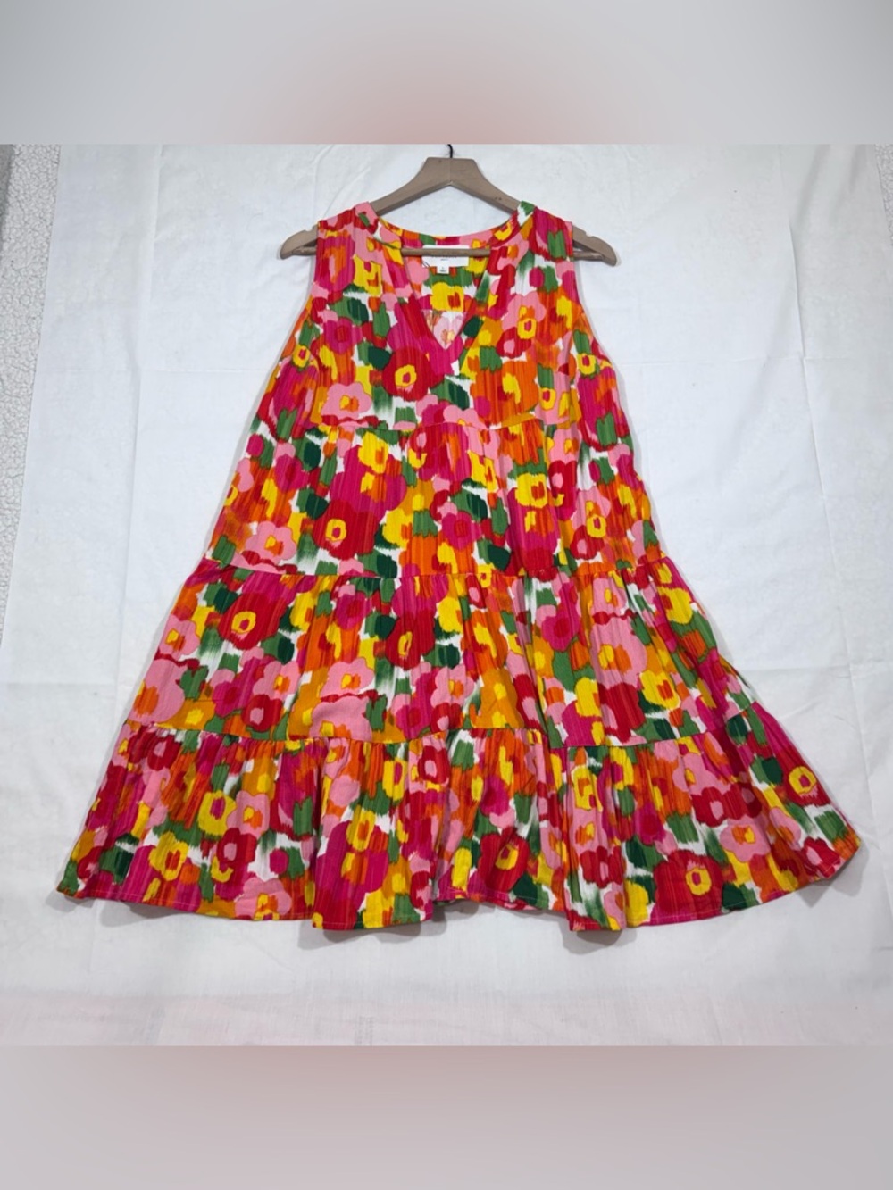 Tuckernuck Pomander Place Kenzo Floral Mini Dress Womens Large - Picture 3 of 7